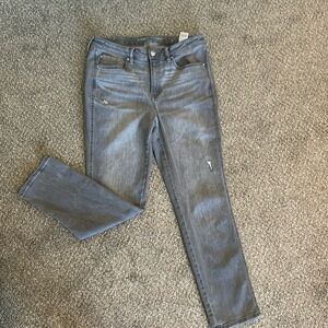 Gray Chico’s jeans